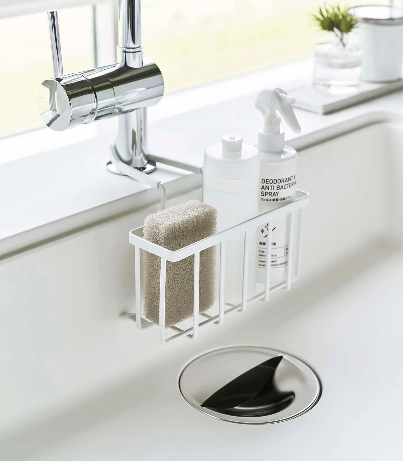 Yamazaki Home Faucet-Hanging Sponge Caddy - Image 5