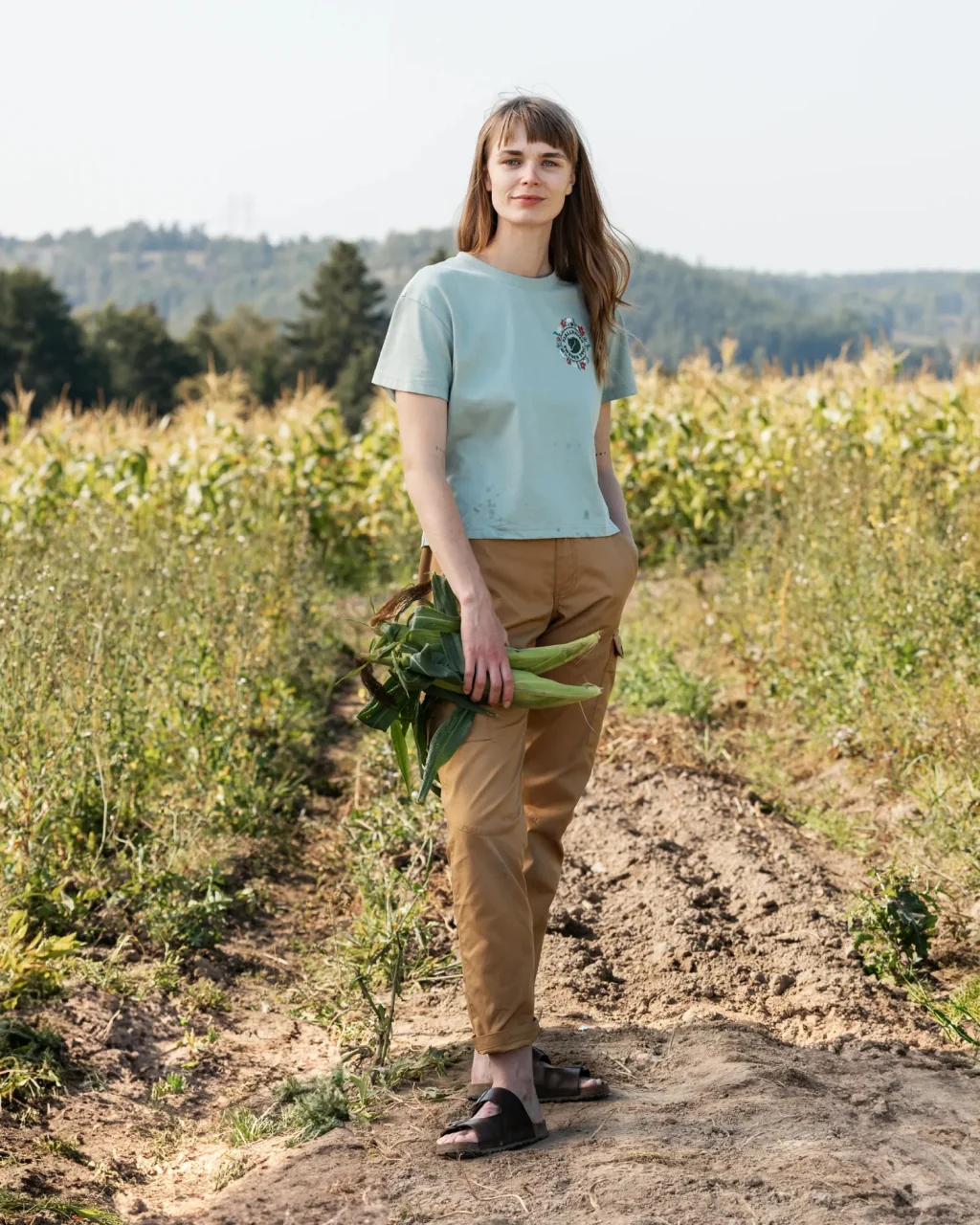Fjallraven Fjällblomster Logo T-shirt - Women's - Image 14