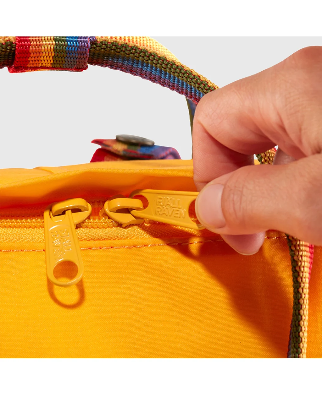 Fjallraven Kanken Rainbow Backpack - Image 8