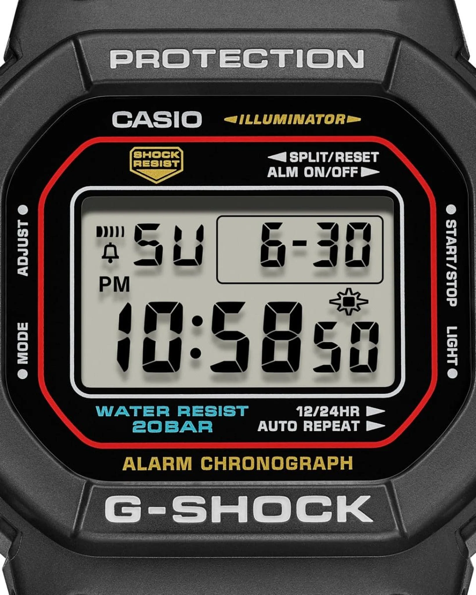G-Shock DW5600RL-1 Digital 5600 Series Quartz Watch - Image 3