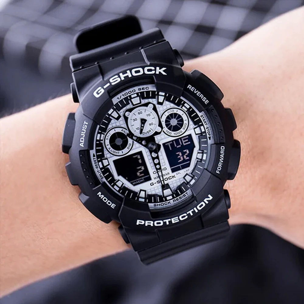 G-Shock GA-100BW-1ACR - Image 2
