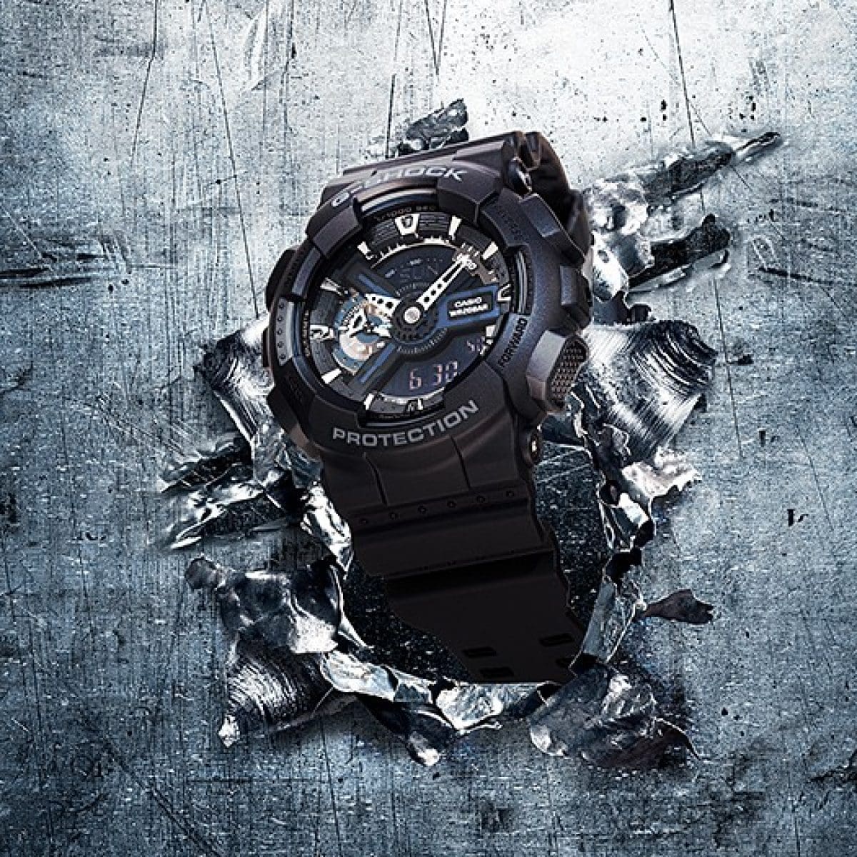 G-Shock GA-110-1B Analog-Digital Watch - Image 2
