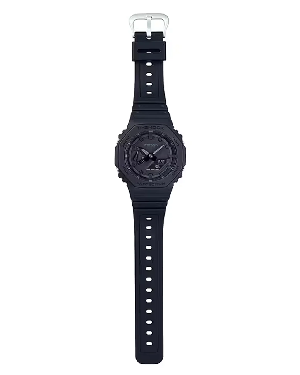 G-Shock GA-2100-1A1 Analog Digital Watch - All Black - Image 7