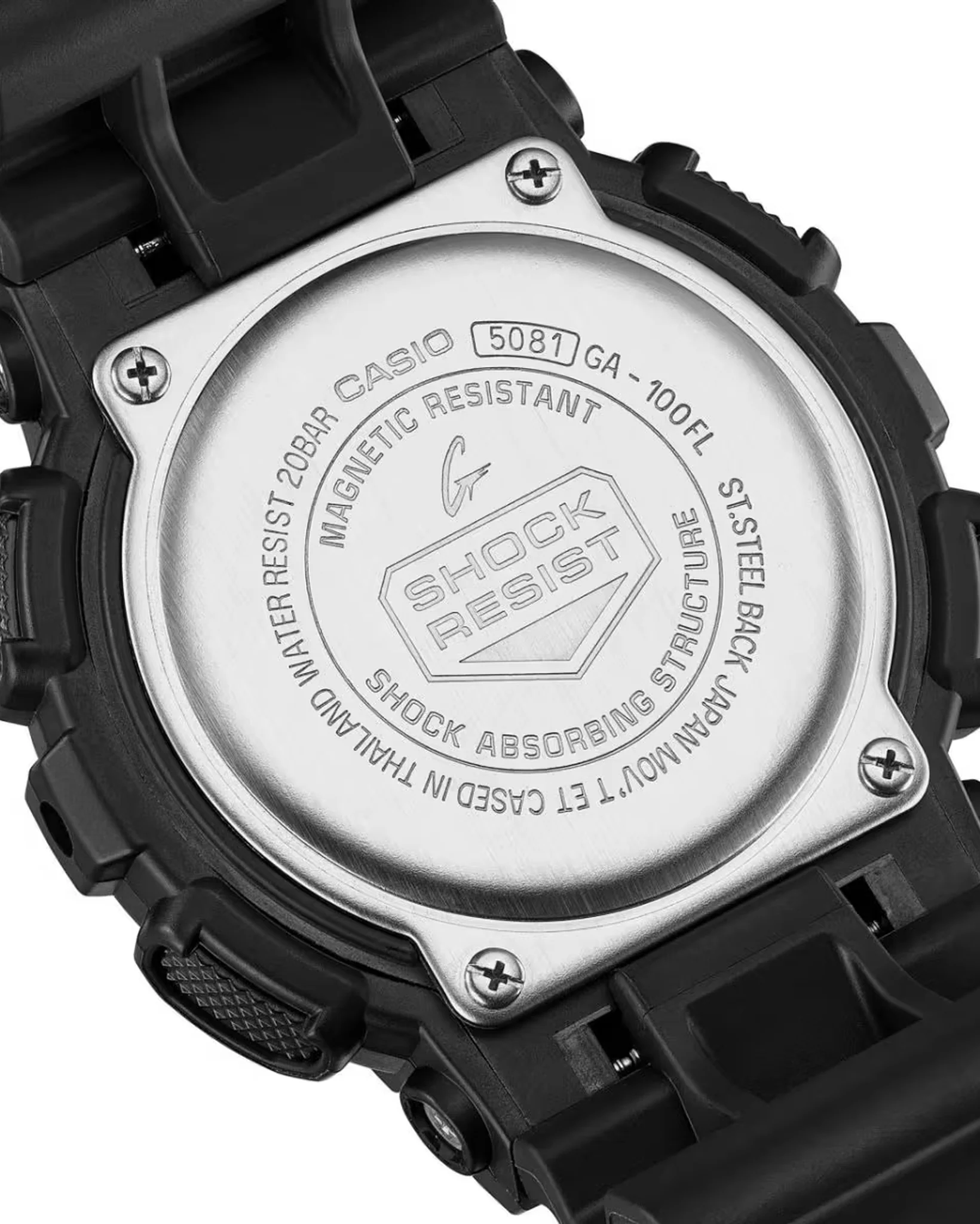 G-Shock GA100FL-1A Analog Digital Watch - Image 7
