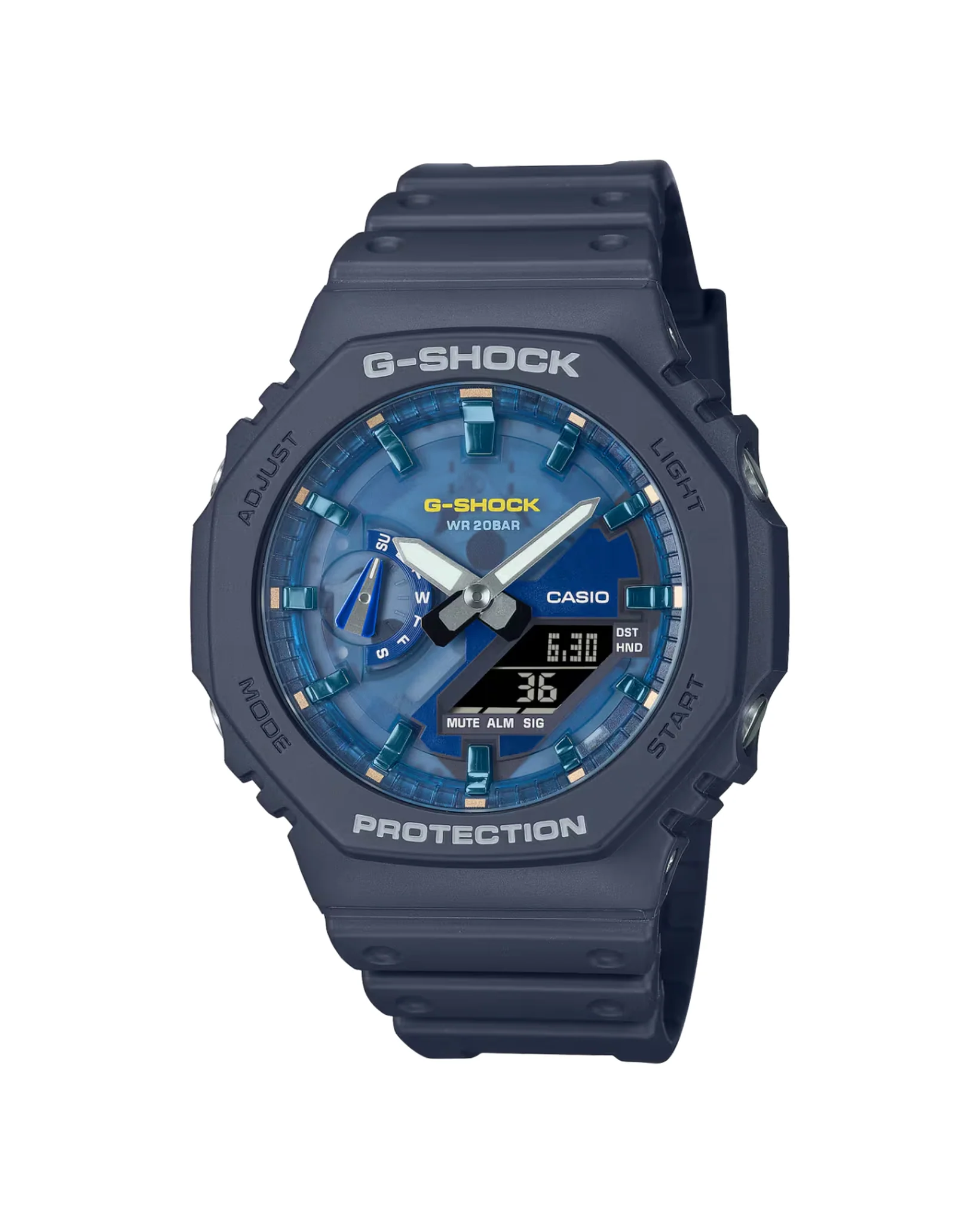 G-Shock GA2100AS-2A Analog Digital Watch