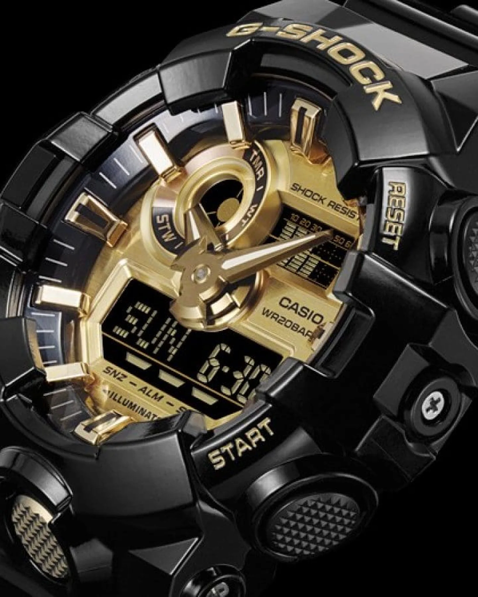 G-Shock GA710GB-1ACR Mens Gold Watch - Image 8