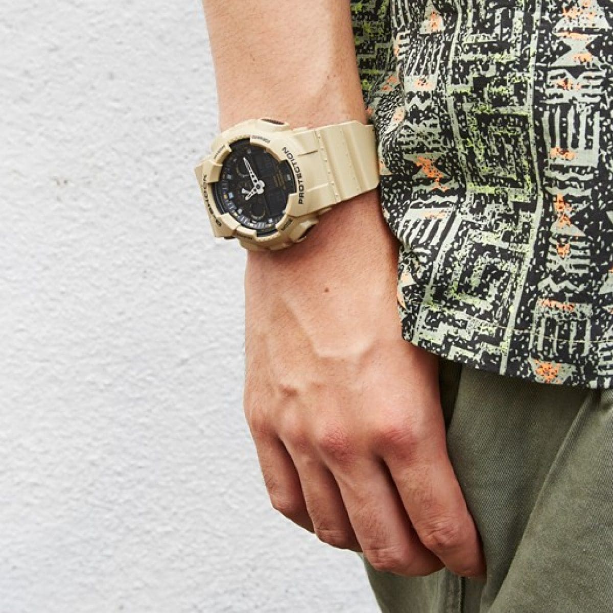 G-Shock GA100L-8A Analog-Digital Watch - Image 3