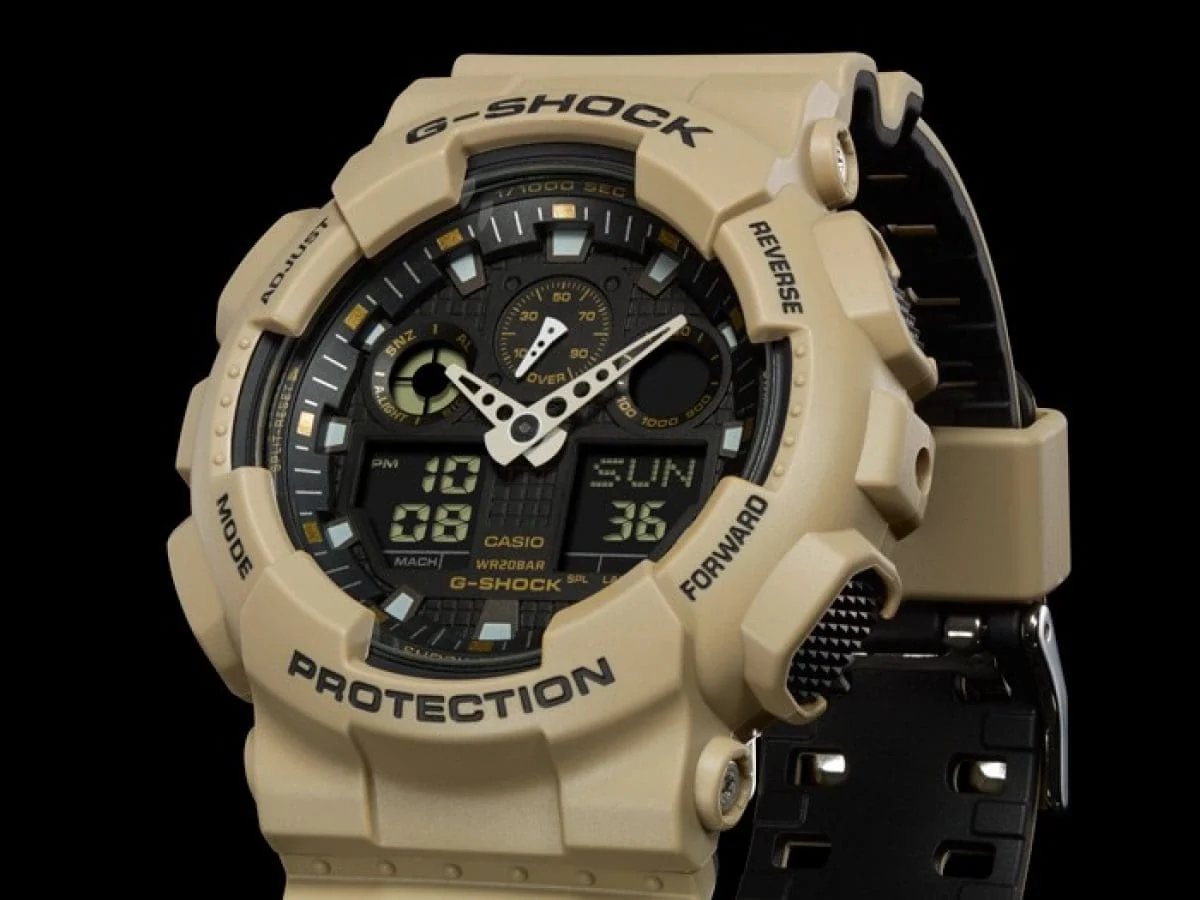 G-Shock GA100L-8A Analog-Digital Watch - Image 4