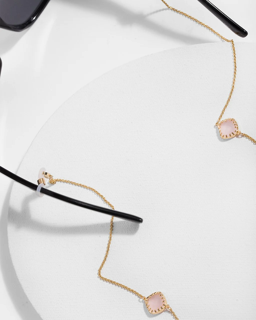 Gemstone Convertible Face Cover / Glasses Chain - Image 2