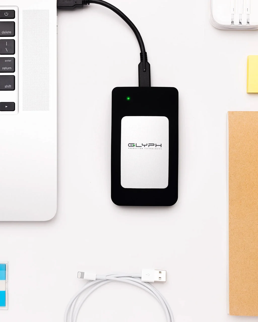 Glyph AtomRAID SSD, USB C(3.1,Gen2), USB 3.0, Thunderbolt 3 - 2TB - Image 2