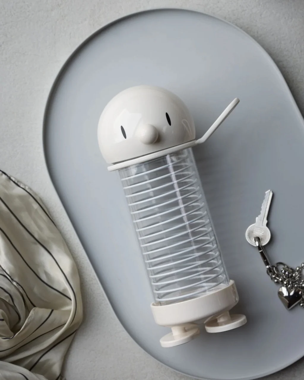 Hoptimist Water Bottle - White - Image 4