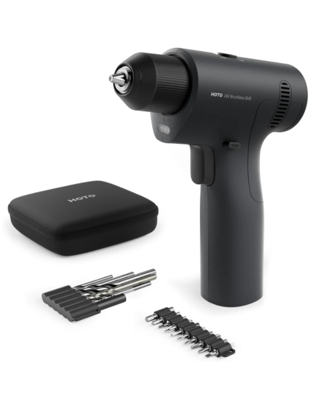 HOTO 16V Brushless Drill Set - Image 3