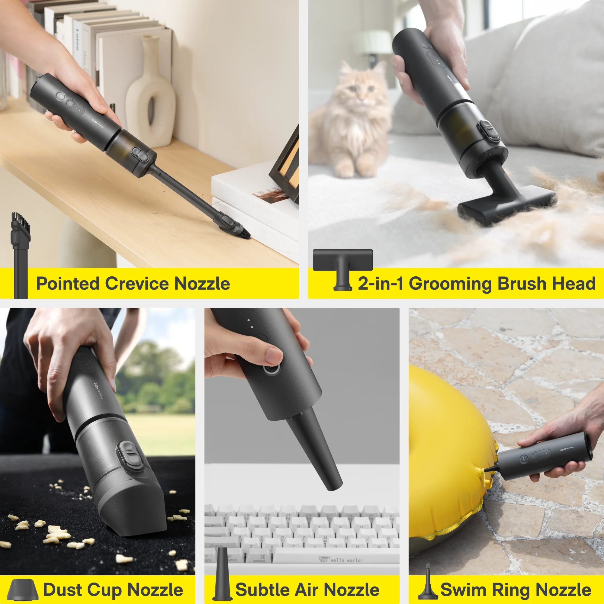 HOTO AutoCare Air Duster & Vacuum - Image 5