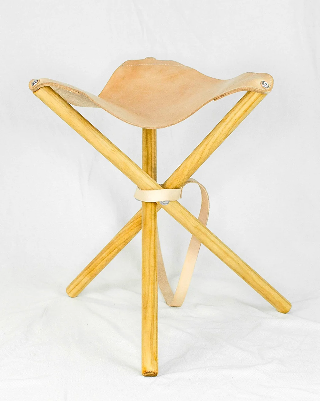Hunker Goods Leather Camp Chair