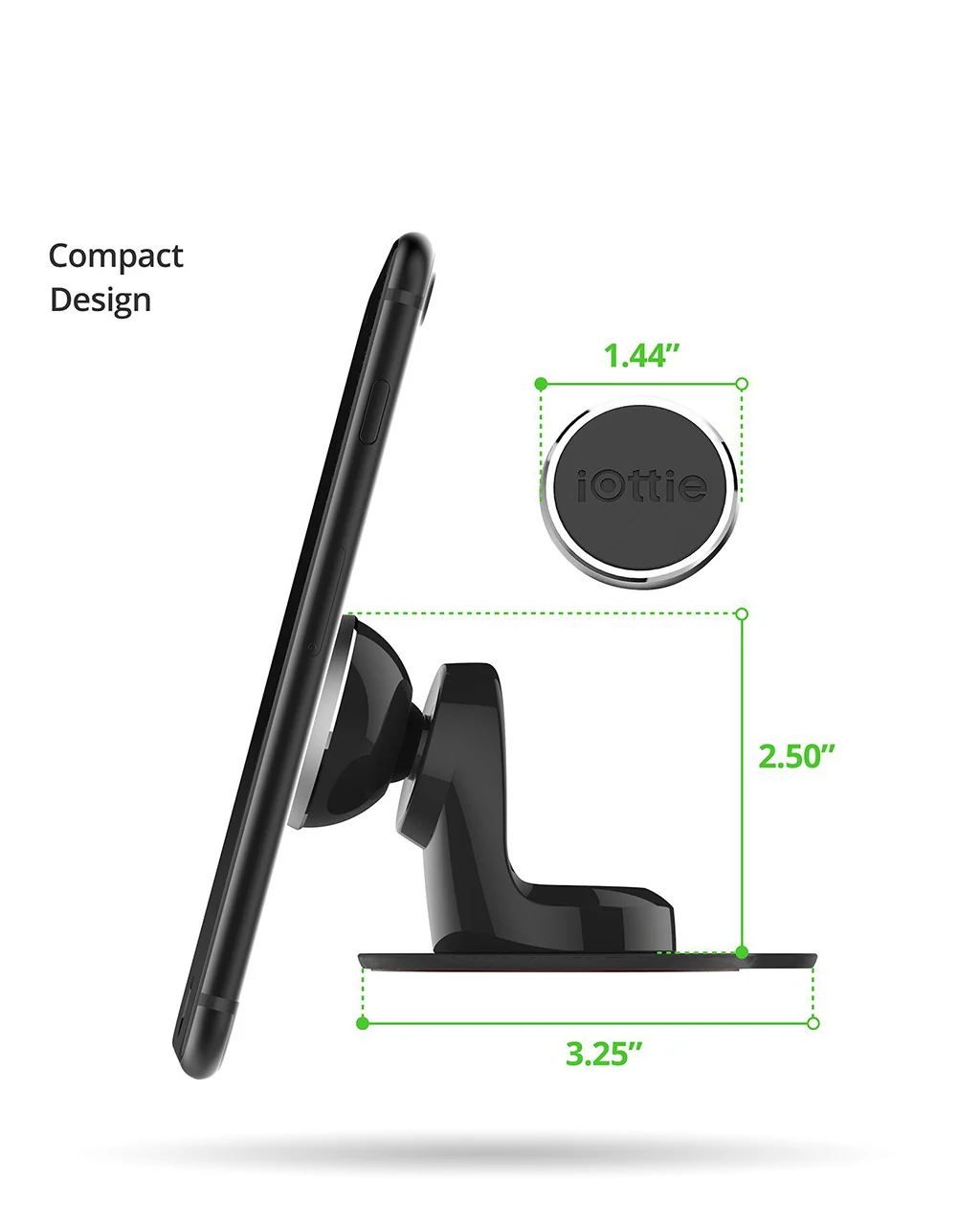 iOttie iTap Magnetic Dashboard Car Mount Holder - Image 3