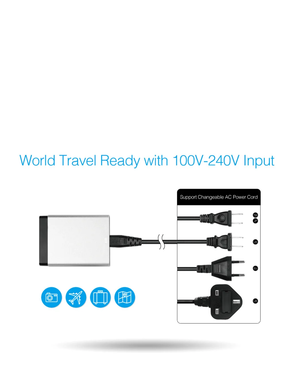 Just Mobile AluCharge Multi-Port USB Charger - Image 7