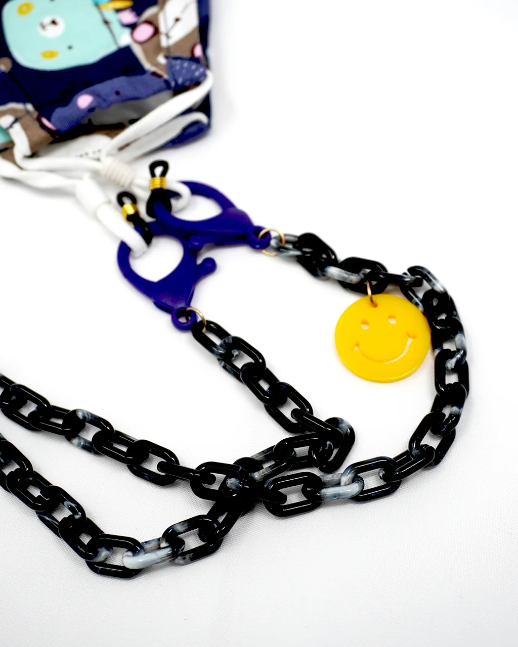 Kids Acetate Chain Face Cover Lanyards with Charm / Glasses Chain - Image 11