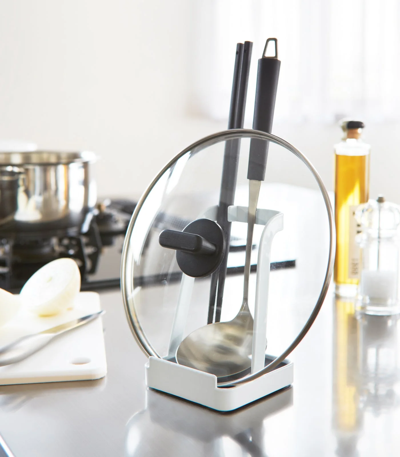 Yamazaki Home Lid & Ladle Stand - Image 6