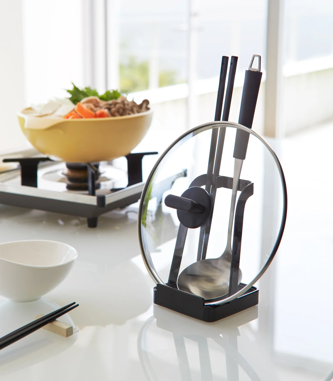 Yamazaki Home Lid & Ladle Stand - Image 9