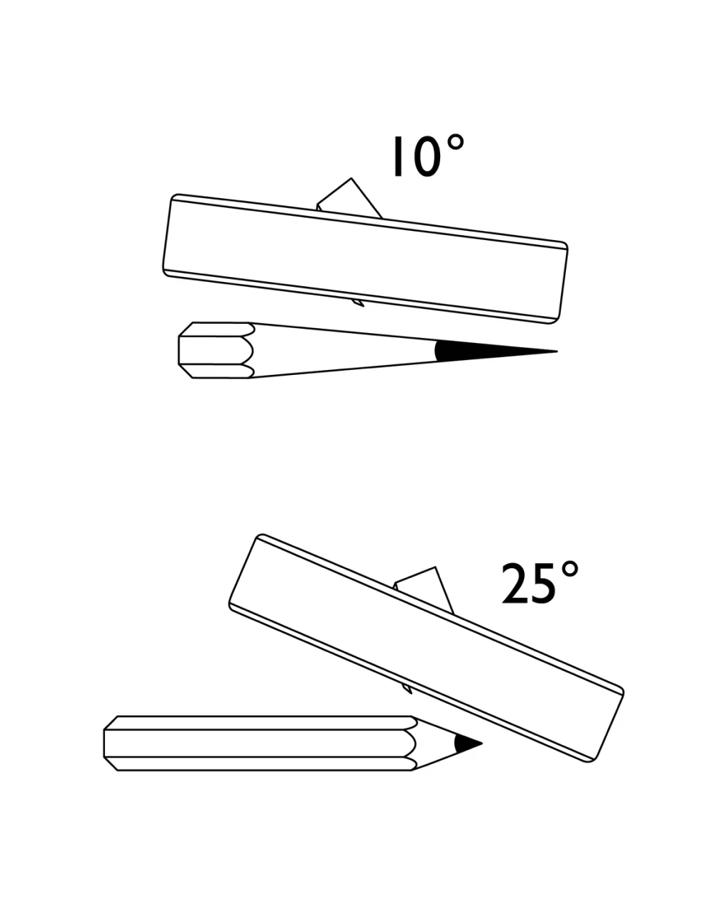 Makers Cabinet Høvel Pencil Plane - Image 5