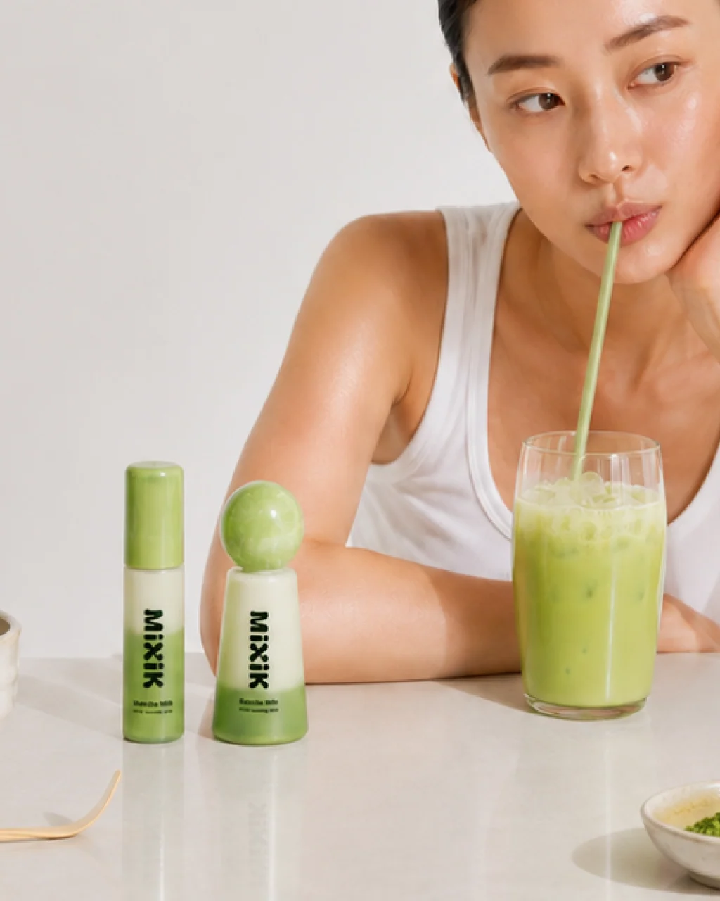 MIXIK Matcha Milk PDRN Soothing Mist - Image 2