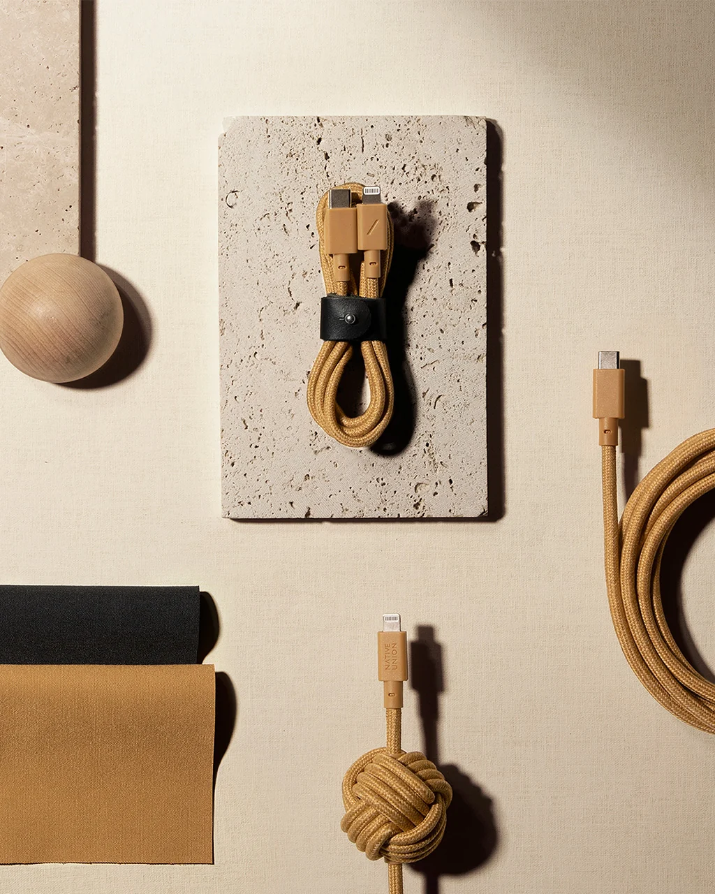 Native Union Belt Cable 4ft (USB-C to Lightning) - Image 3