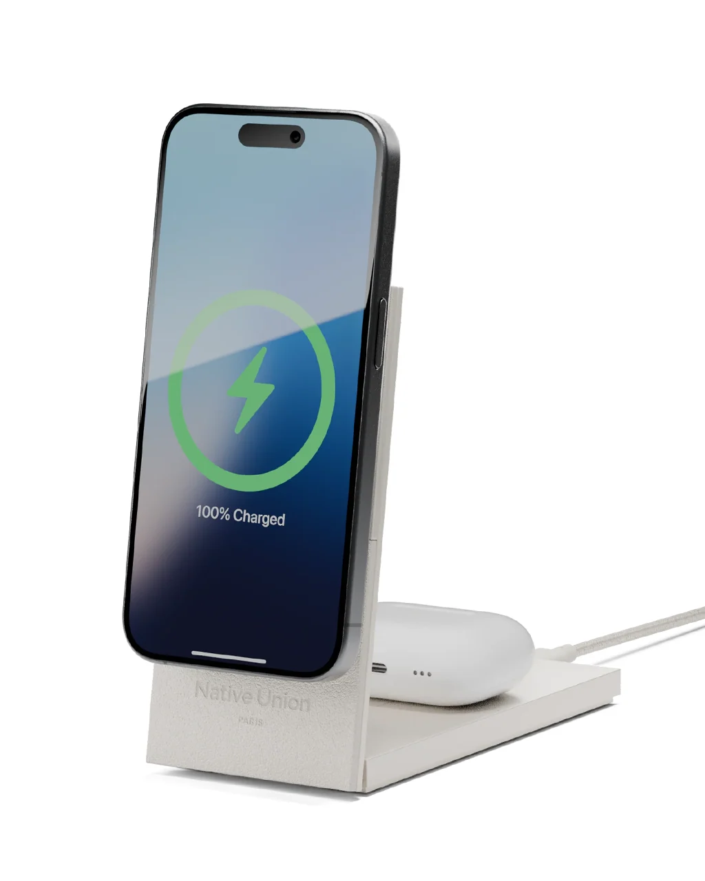 Native Union Rise 2-in-1 Magnetic Wireless Charger
