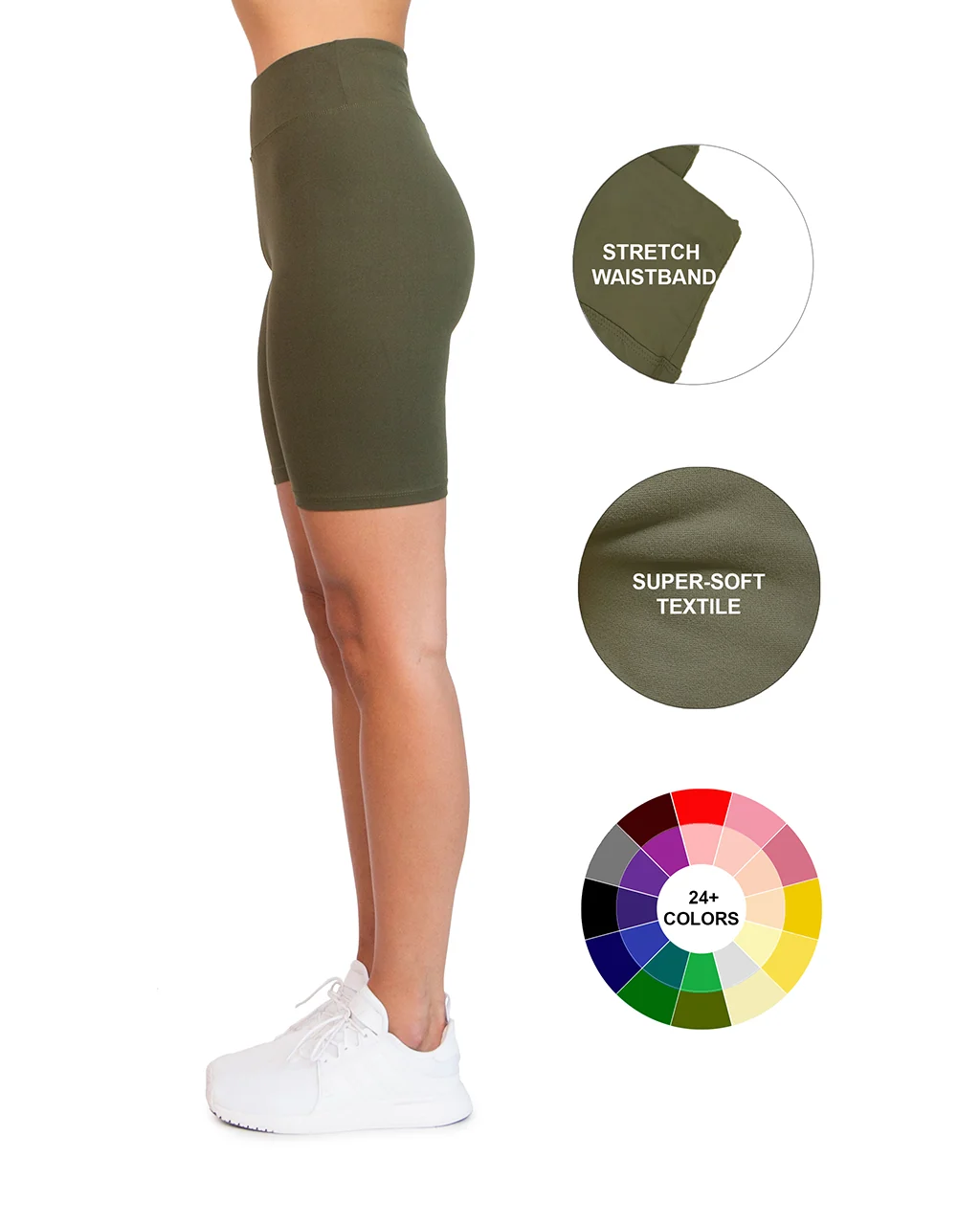 OCOMMO Biker Shorts - One Size - Image 36
