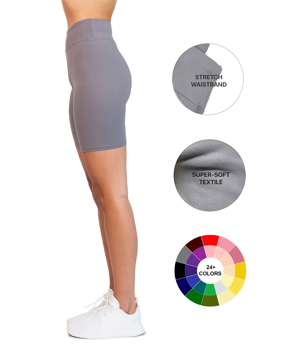 OCOMMO Biker Shorts - Plus Size - Image 18