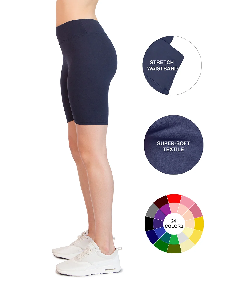 OCOMMO Biker Shorts - Plus Size - Image 23