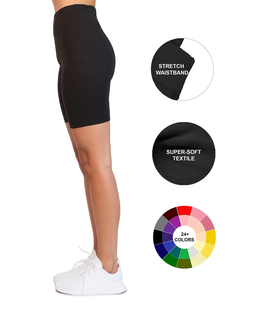 OCOMMO Biker Shorts - Plus Size - Image 6