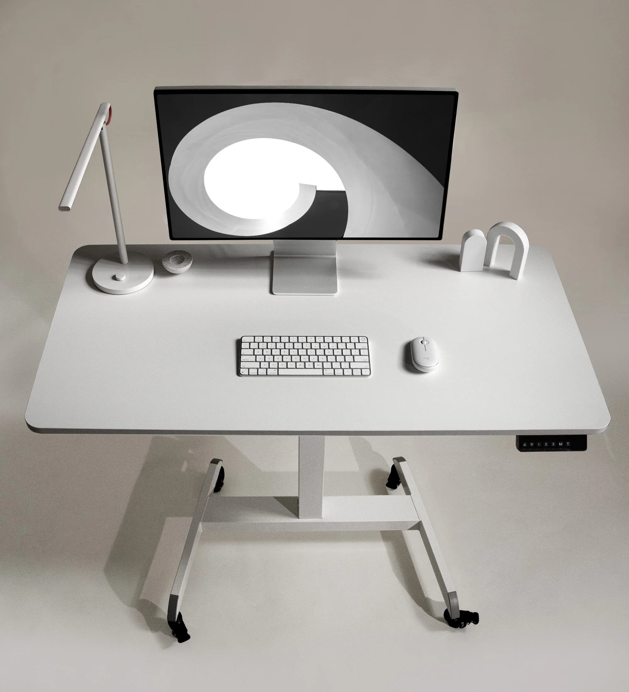 OCOMMO Mobile Auto Rise Desk - Image 3