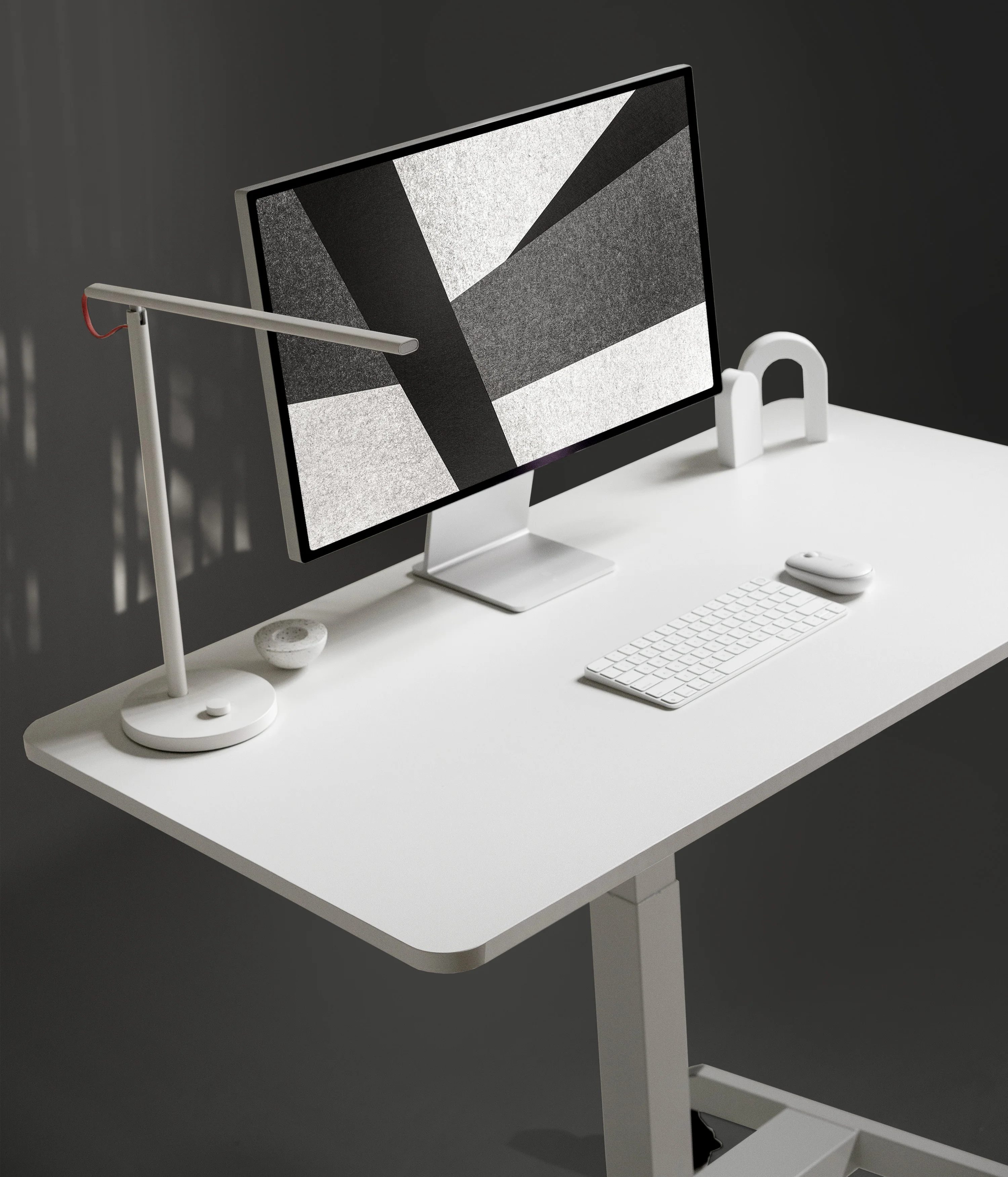 OCOMMO Mobile Auto Rise Desk - Image 4