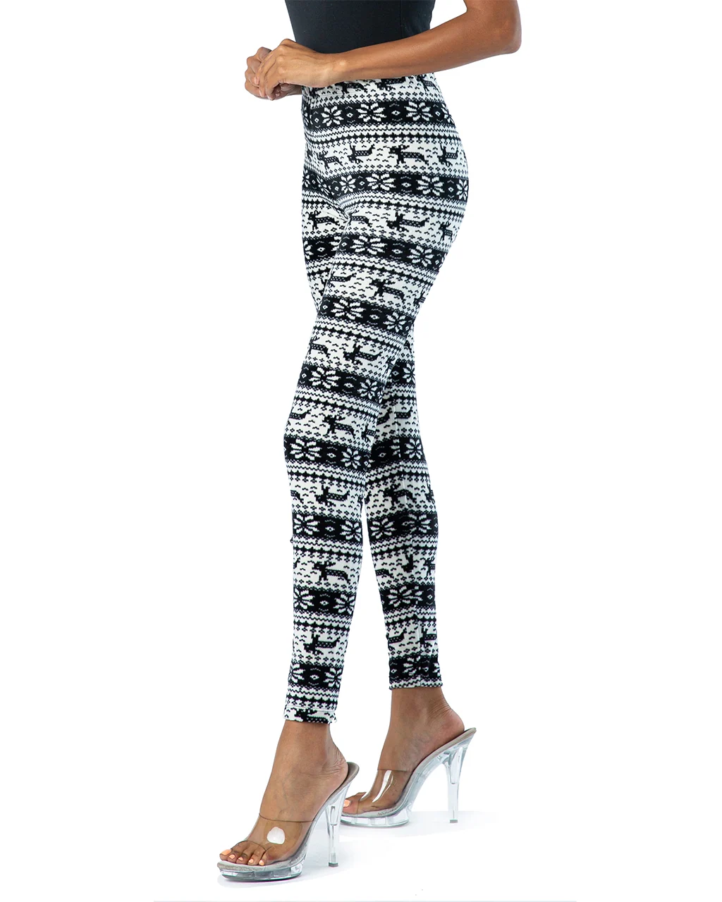 OCOMMO Velvet Leggings - One Size - Image 14