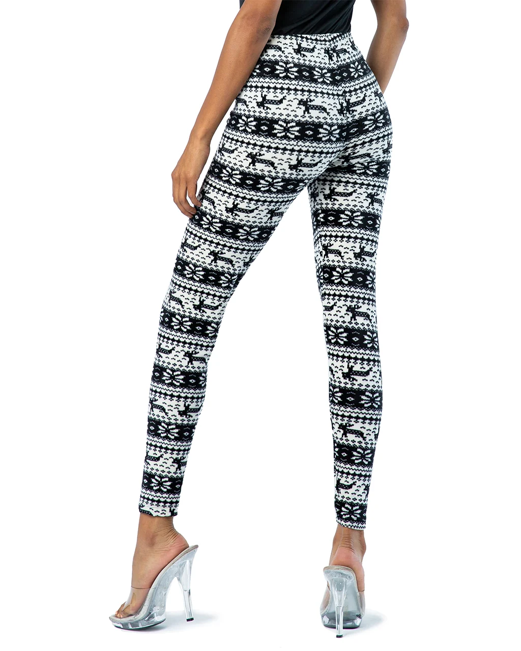 OCOMMO Velvet Leggings - One Size - Image 16