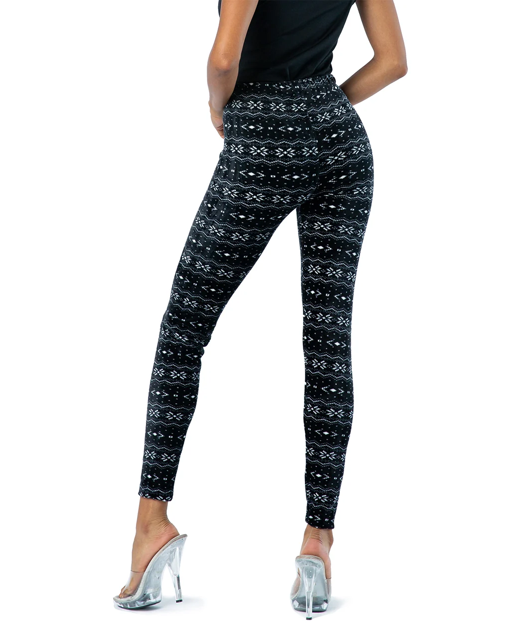 OCOMMO Velvet Leggings - One Size - Image 19