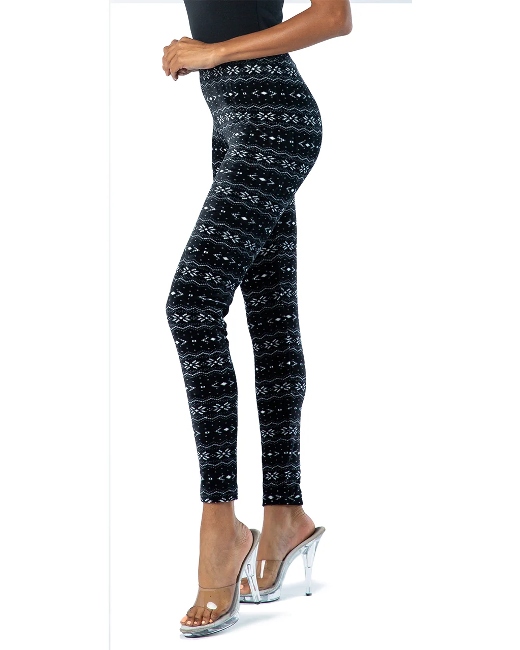 OCOMMO Velvet Leggings - One Size - Image 21