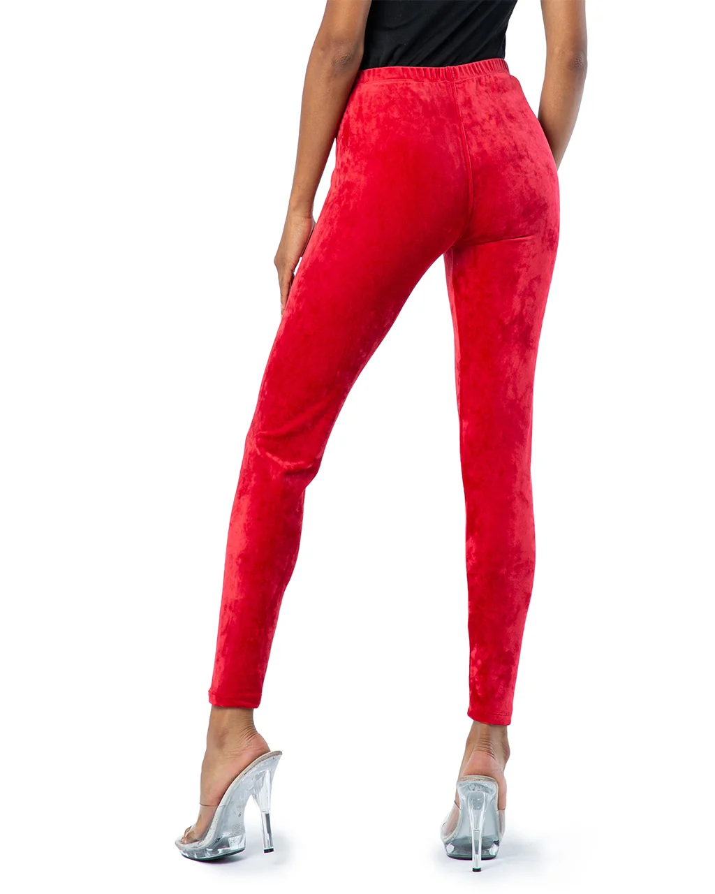 OCOMMO Velvet Leggings - One Size - Image 25