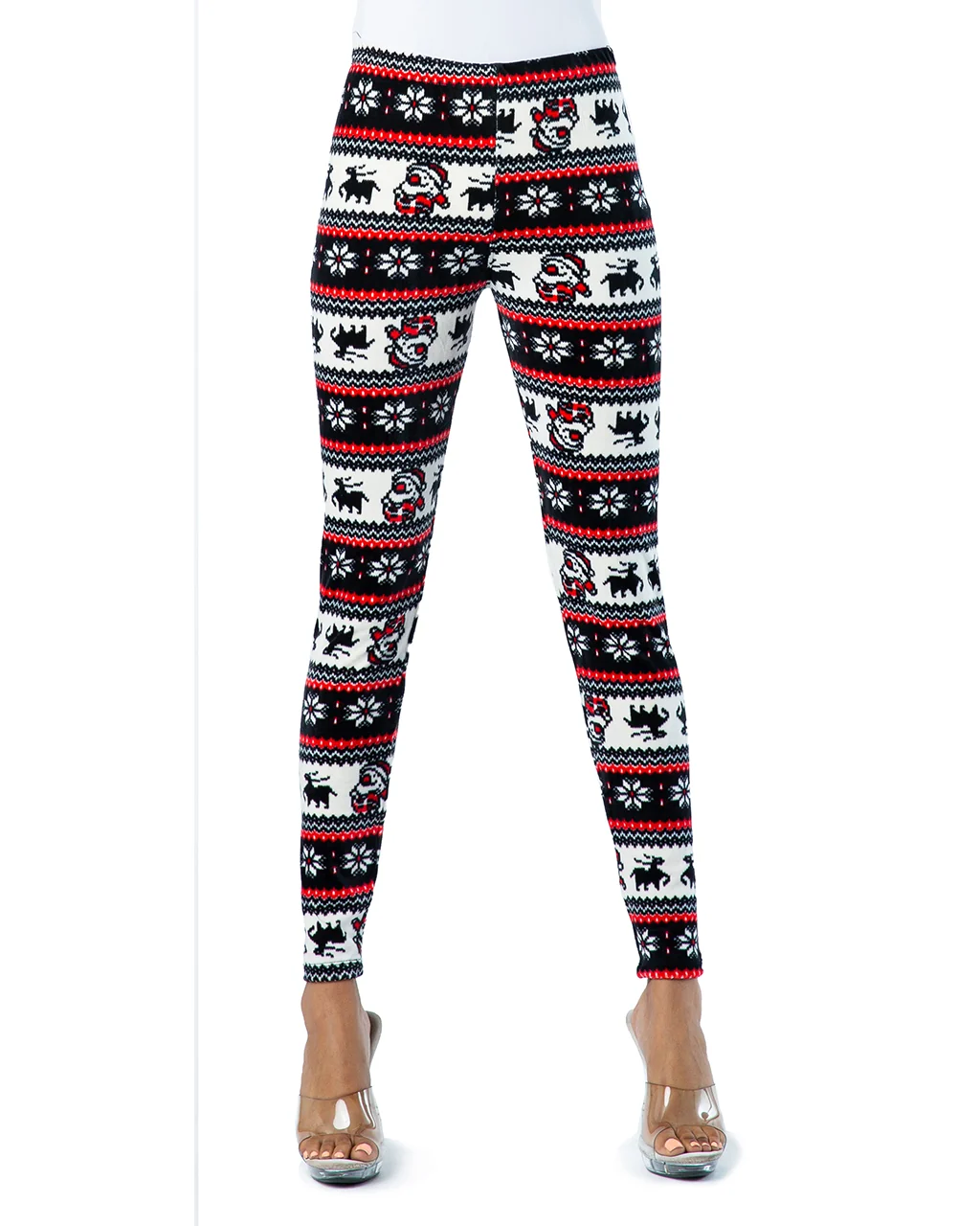 OCOMMO Velvet Leggings - One Size - Image 30