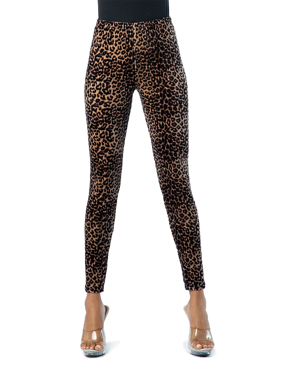 OCOMMO Velvet Leggings - One Size - Image 7