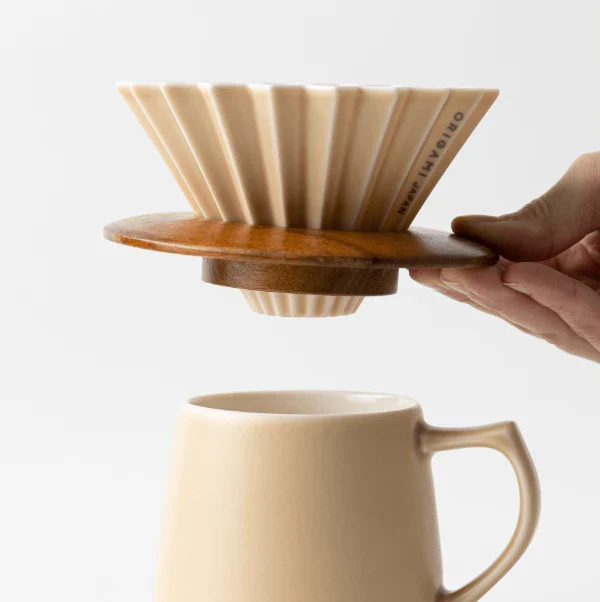 Origami Wood Dripper Holder - Image 2