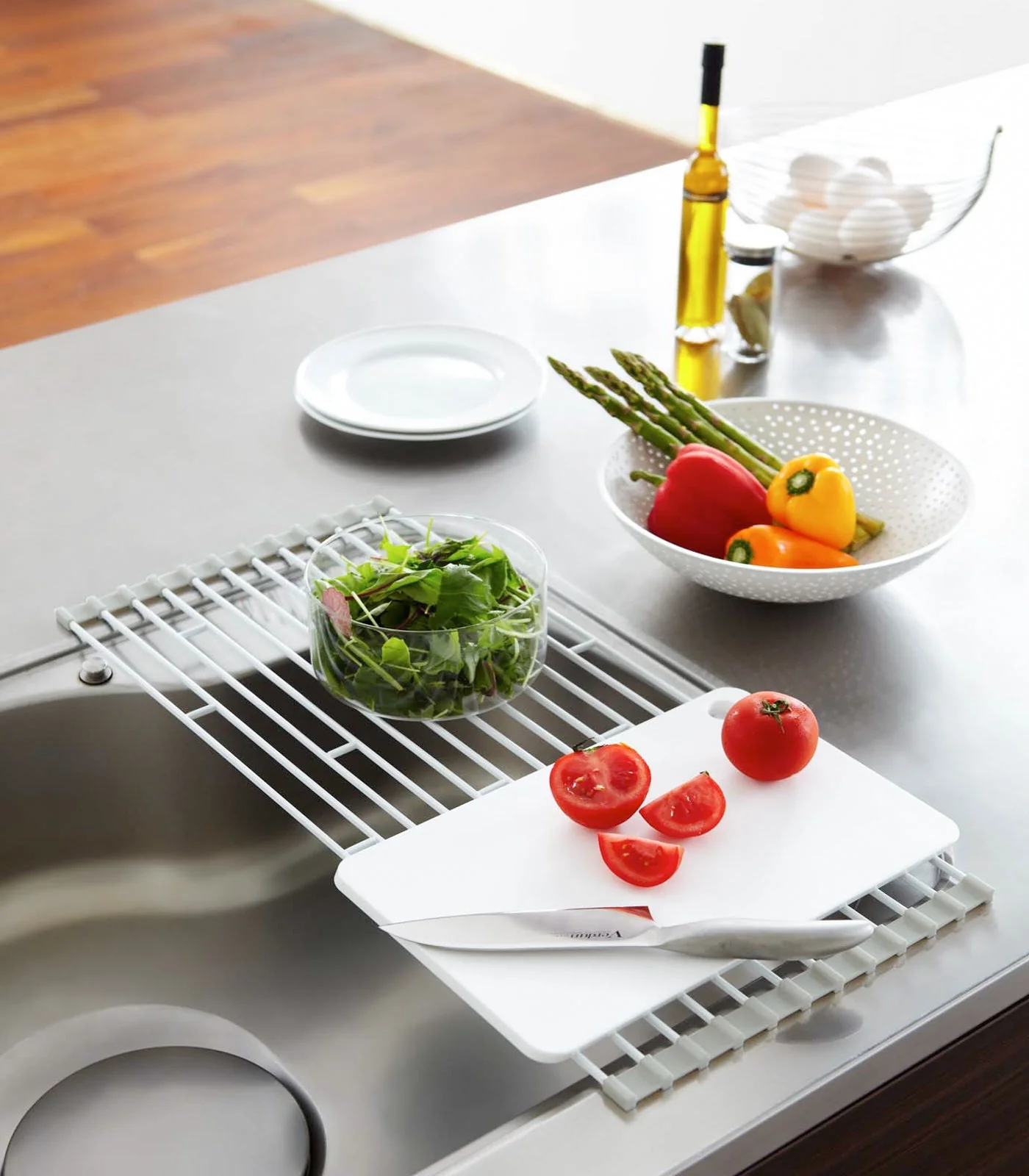 Yamazaki Home Over-the-Sink Dish Drainer - Image 2