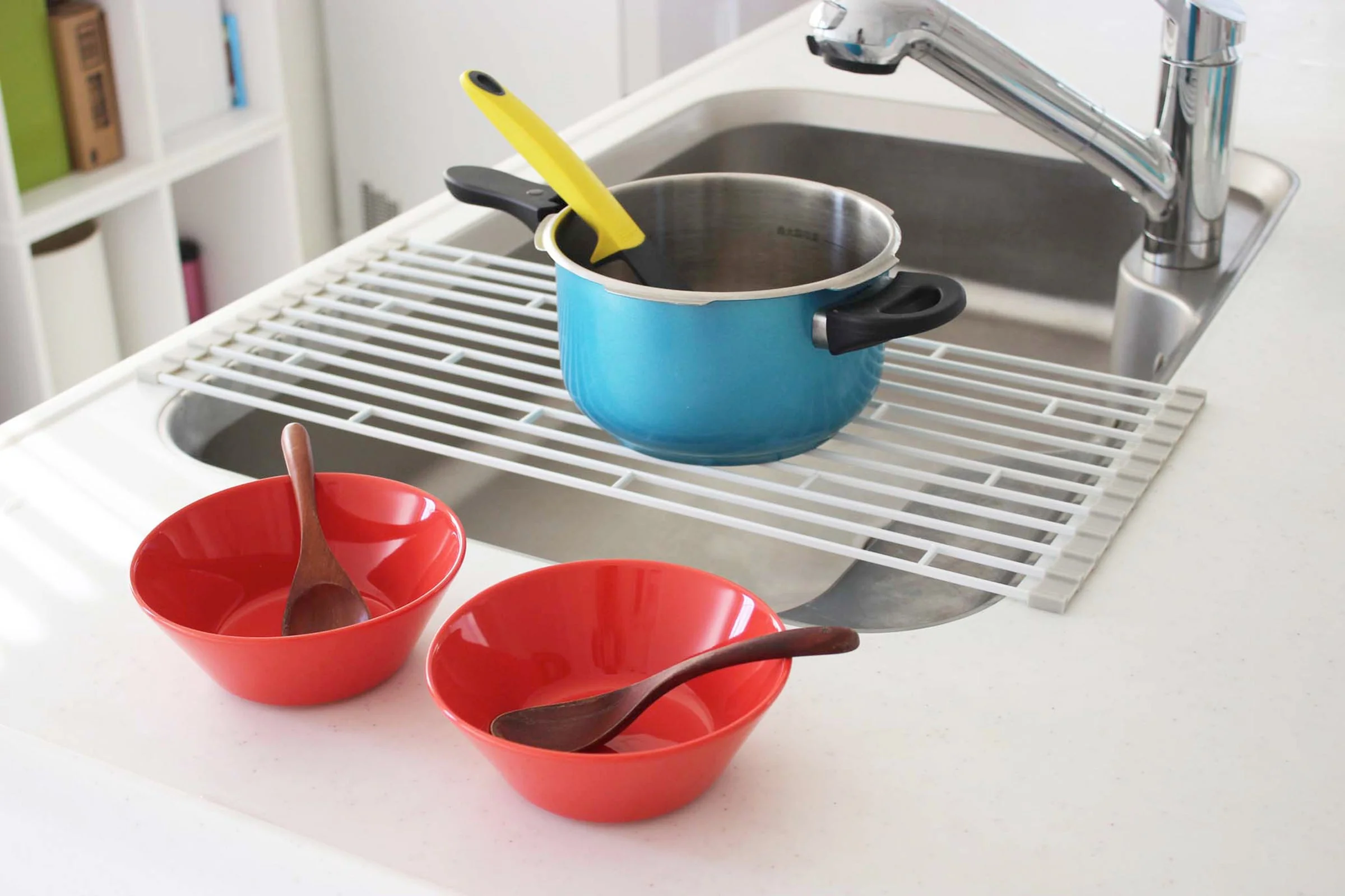 Yamazaki Home Over-the-Sink Dish Drainer - Image 6