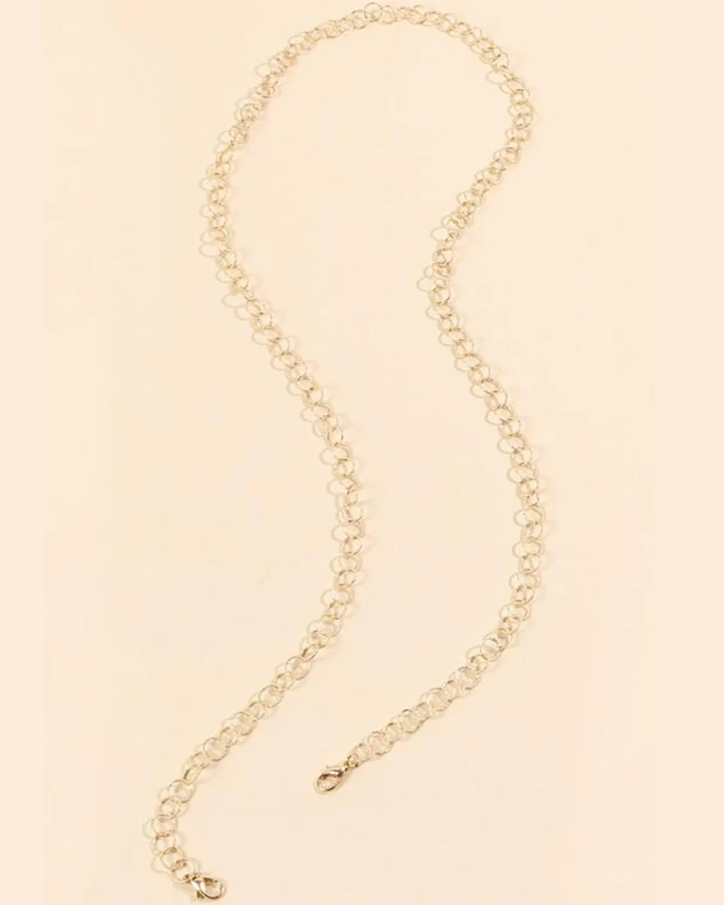 30" Gold Chain Face Cover Lanyard / Glasses Chain - Image 4