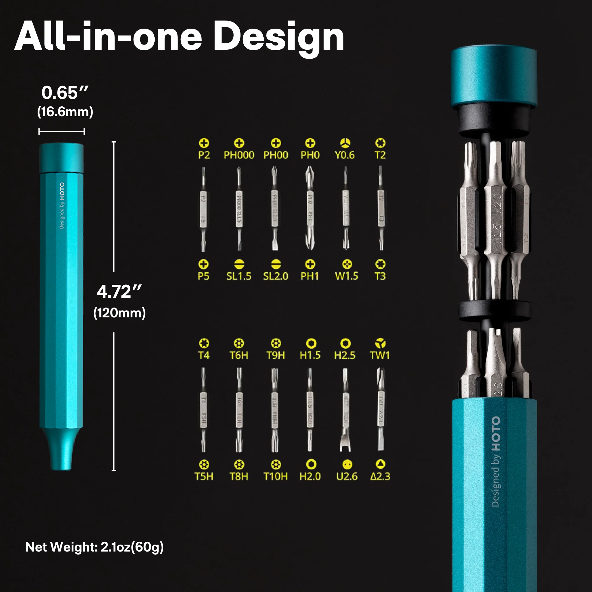 HOTO Precision Manual Screwdriver Pen - Image 9