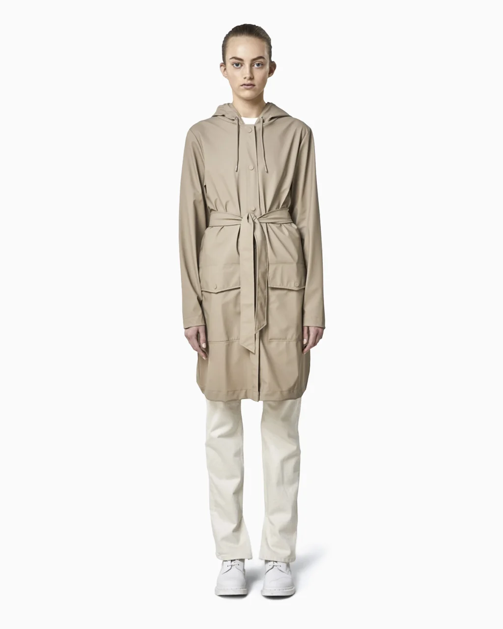 RAINS Belt Jacket For Women - Image 3