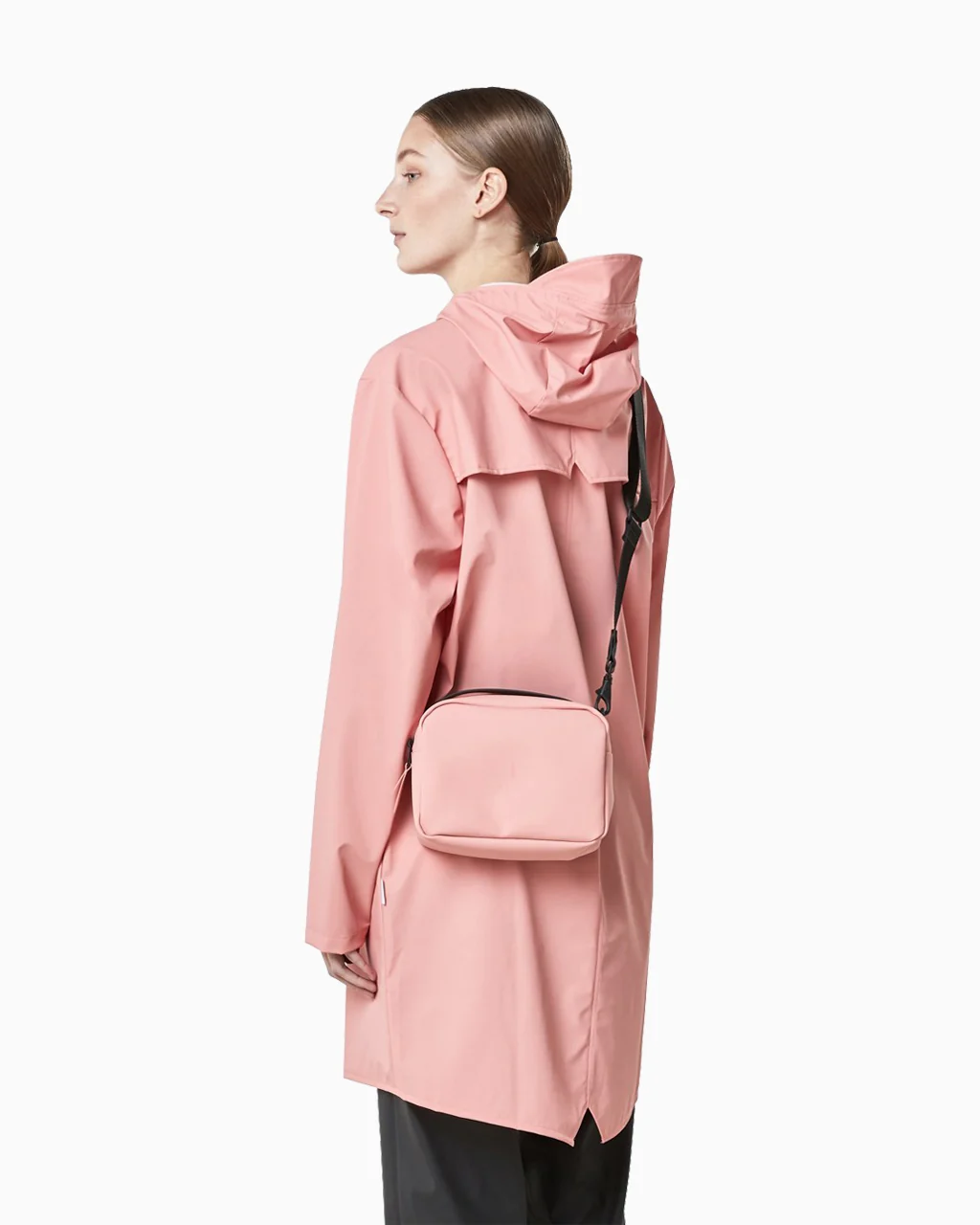 RAINS Box Bag - Coral - Image 2