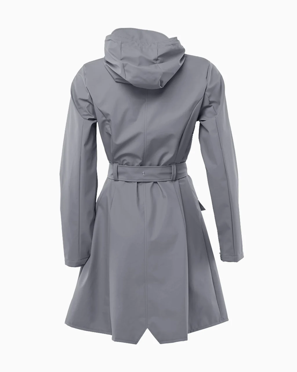 RAINS Curve Jacket - Charcoal - Image 4
