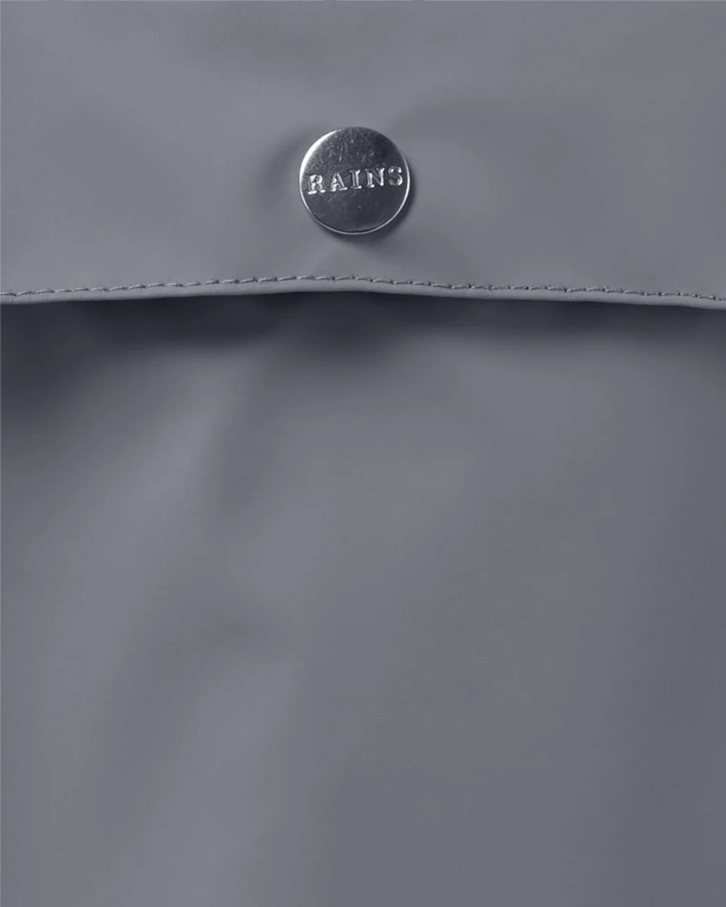 RAINS Curve Jacket - Charcoal - Image 6
