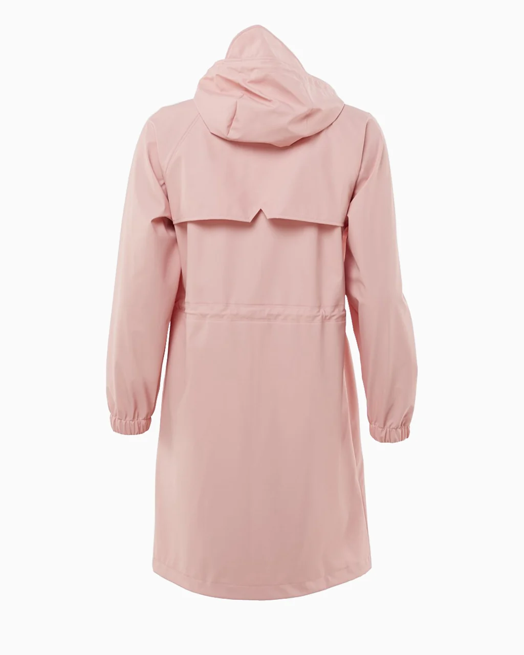 RAINS Long W Jacket - Coral - Image 4